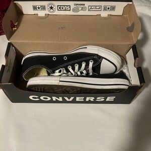 Converse CTAS OX Black and White Shoes